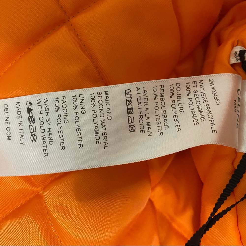Celine patchwork shell bomber jacket - Picture 4 of 4